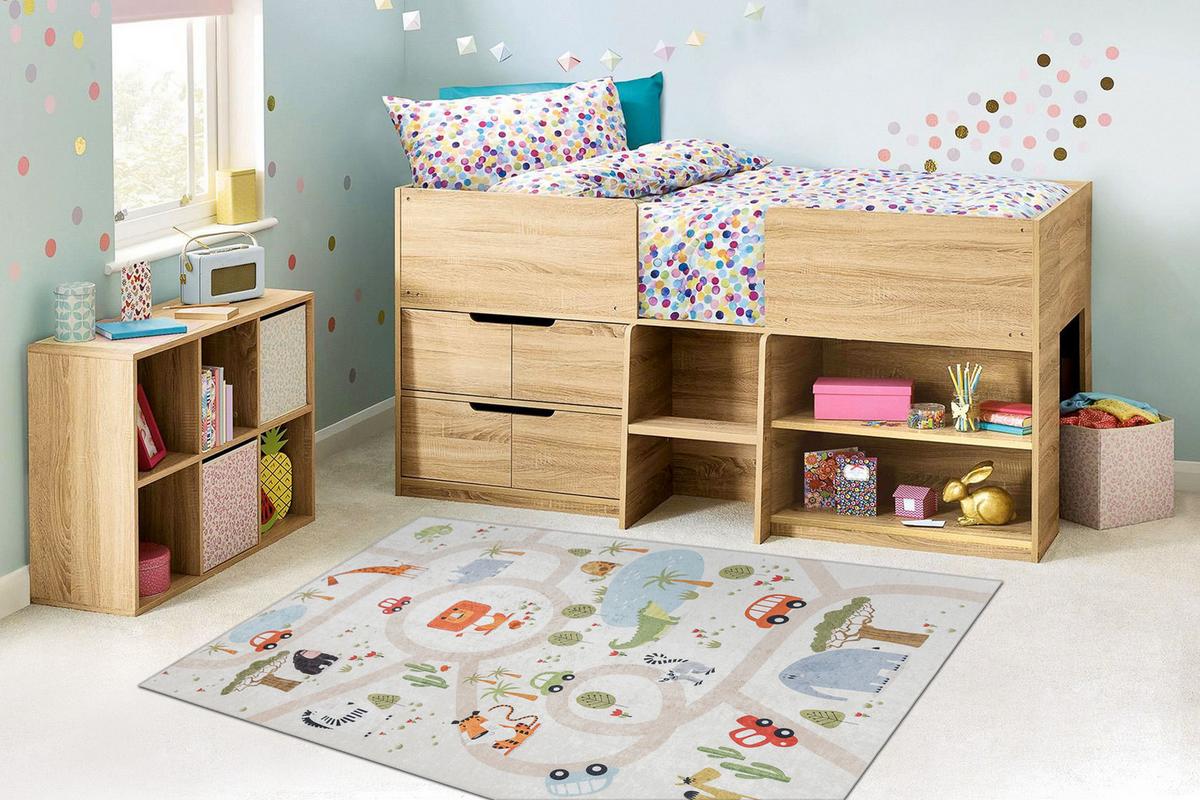 TEPPICH Bambino 140/190 cm - Beige, Textil (140/190cm) - rugsX