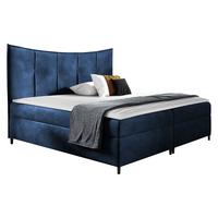 BOXBETT Bergamo - H3 - Blau, Holz (160/200cm) - MIRJAN24