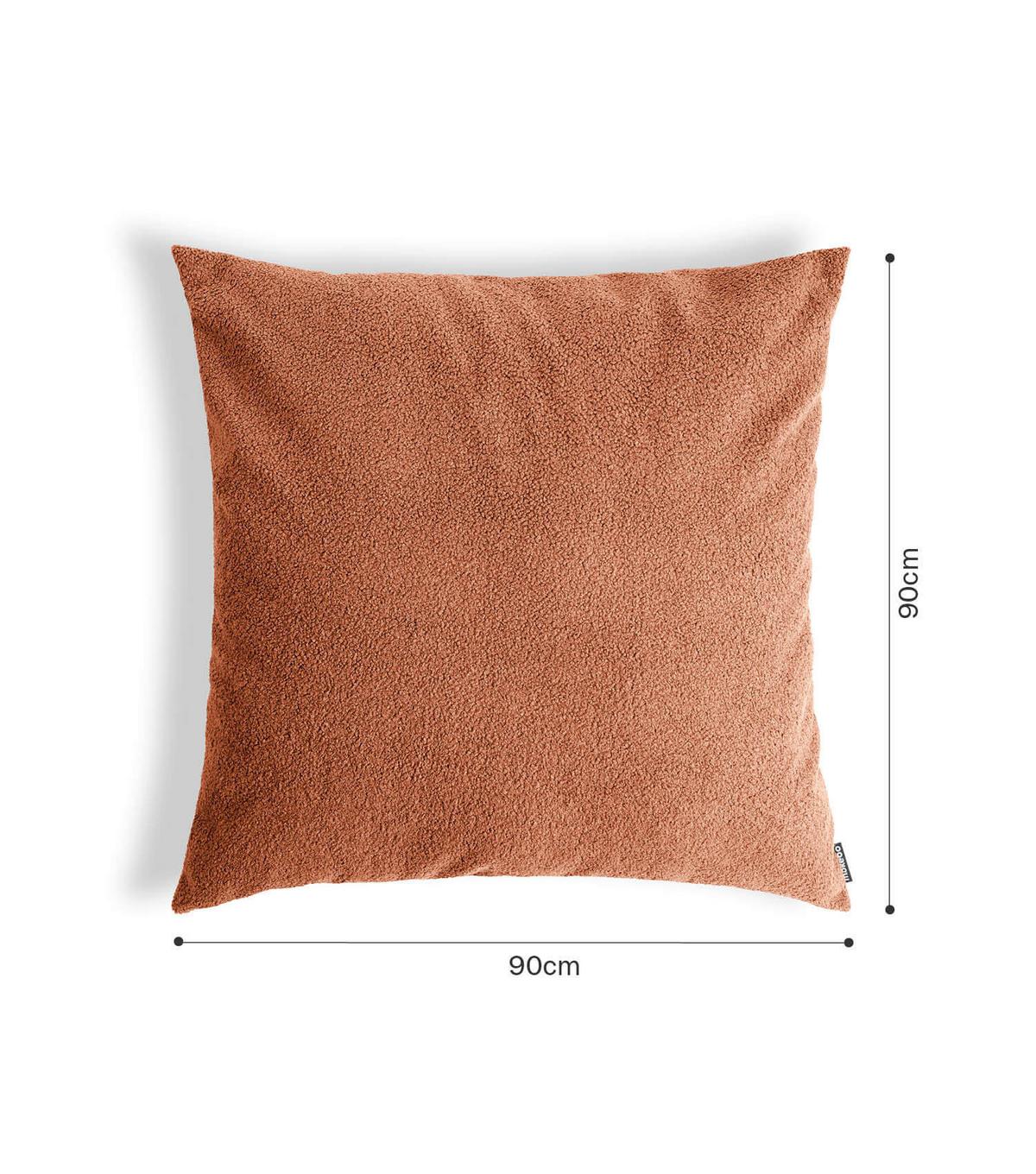 SOFAKISSEN Hug - Orange, Textil (90/10cm) - Mokebo