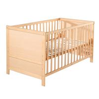 BABYBETT mit Umbauecken 70 x 140 cm - Naturfarben, Holzwerkstoff (70/140cm) - Roba
