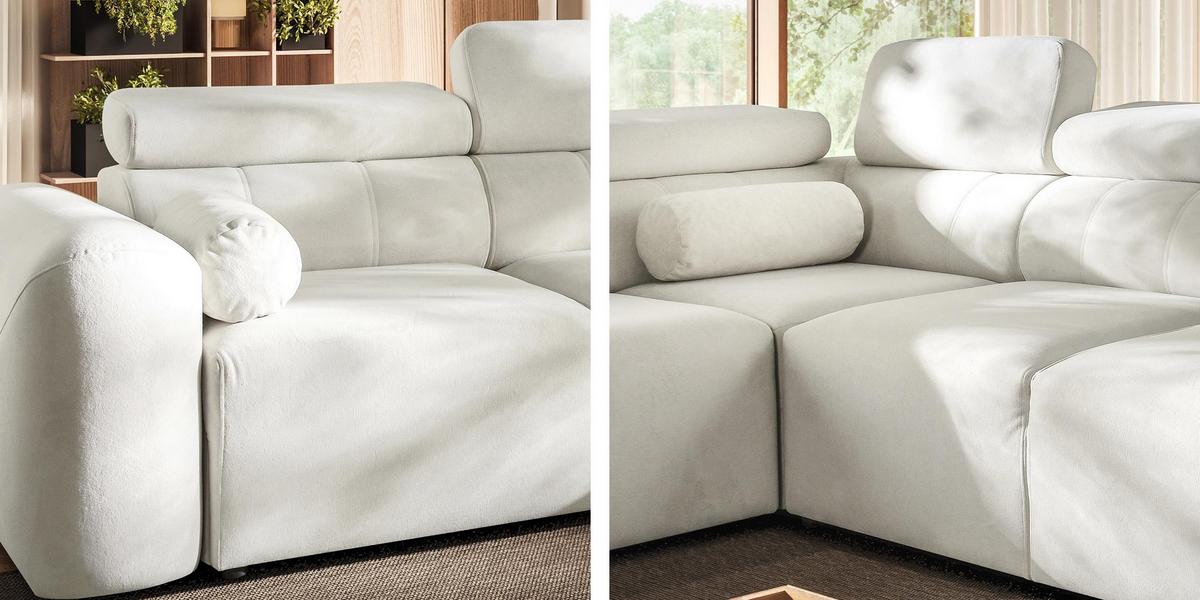 ECKSCHLAFSOFA Volare II, Seite: Links - Hellbraun, Holz/Textil (273/204cm) - MIRJAN24
