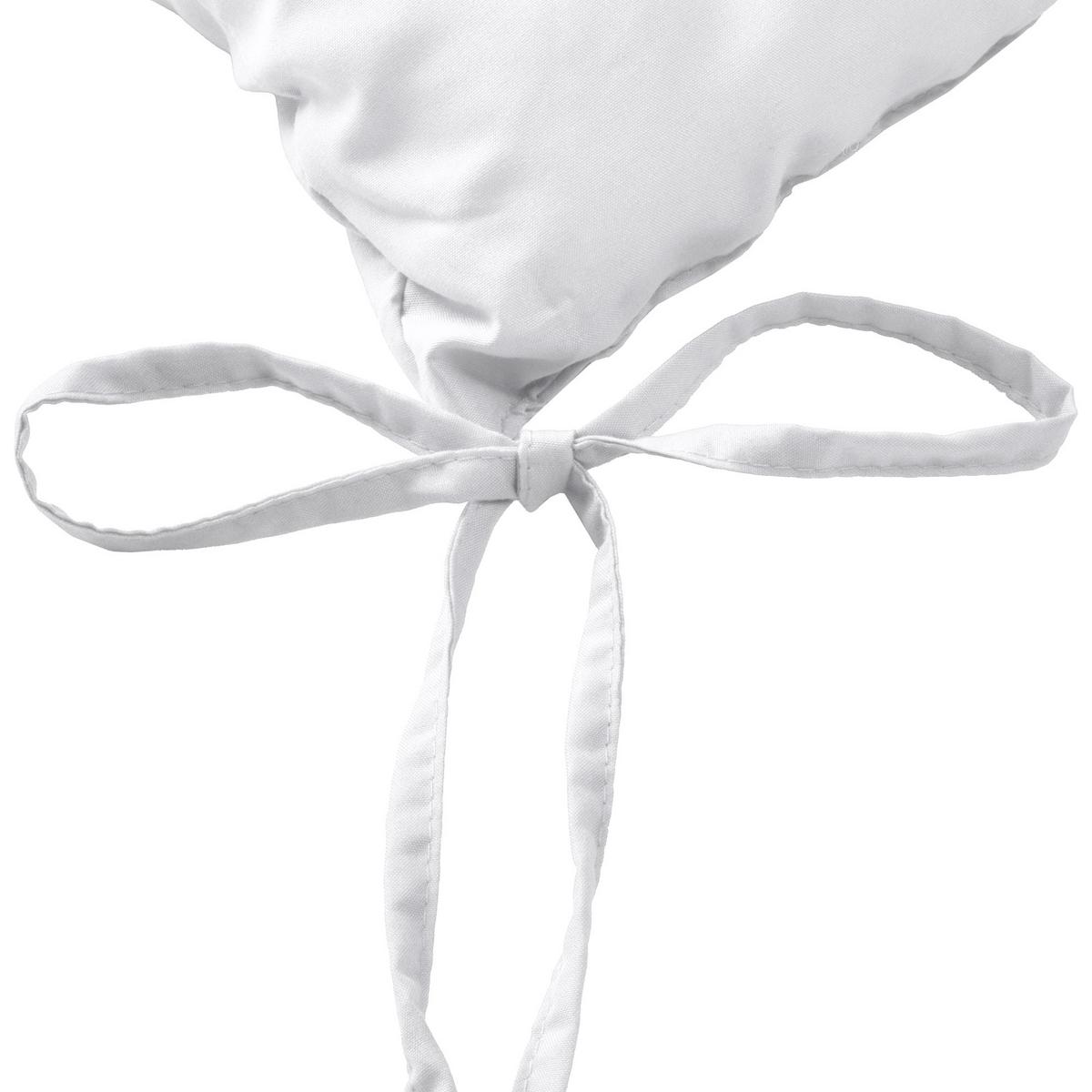 STUHLKISSEN Lea 40/40/5 cm Weiß 4tlg - Weiß, Textil (40/40cm) - Beautissu 