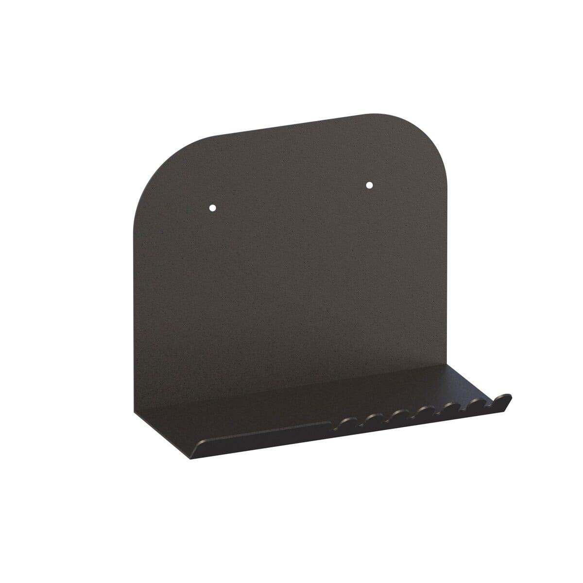 WANDREGAL aus metall 12/28/23 cm - Schwarz, Metall (12/23/24cm) - Calicosy