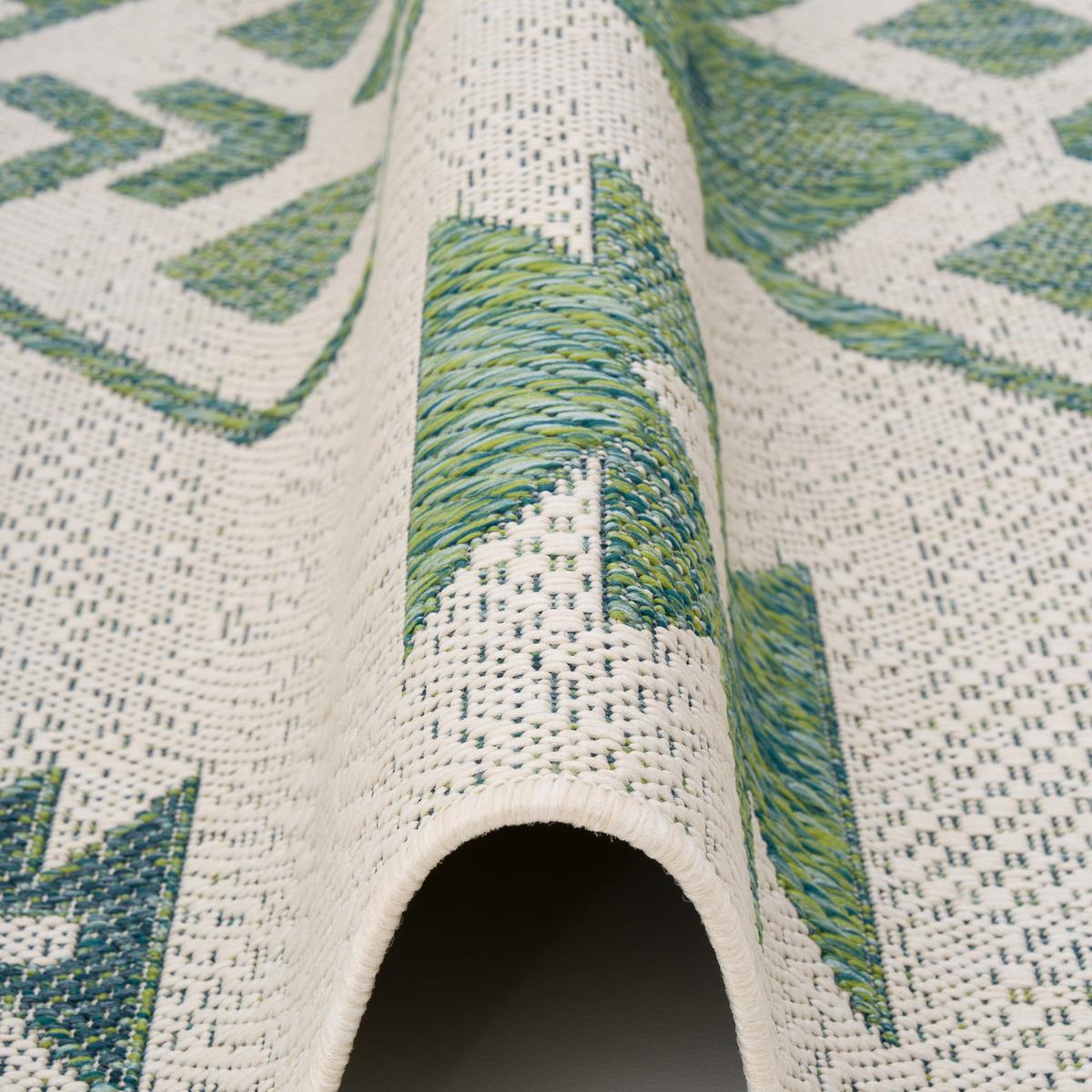 IN- UND OUTDOOR TEPPICH CARPETTO - Creme, Textil (133/190cm) - Pergamon