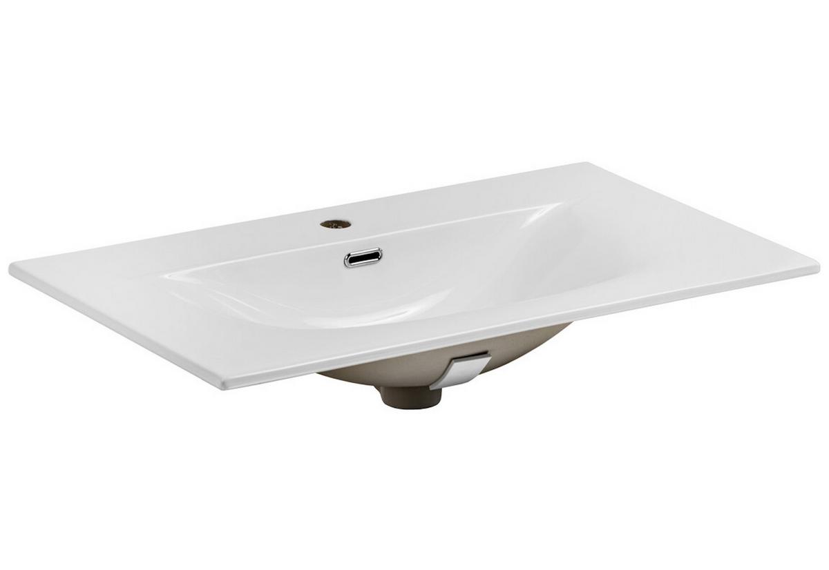 BADMÖBEL-SET Nordic 2 Teile Eiche - 80 x 46 x 58 cm - Eichefarben, Holz (80/58/46cm) - Badplaats