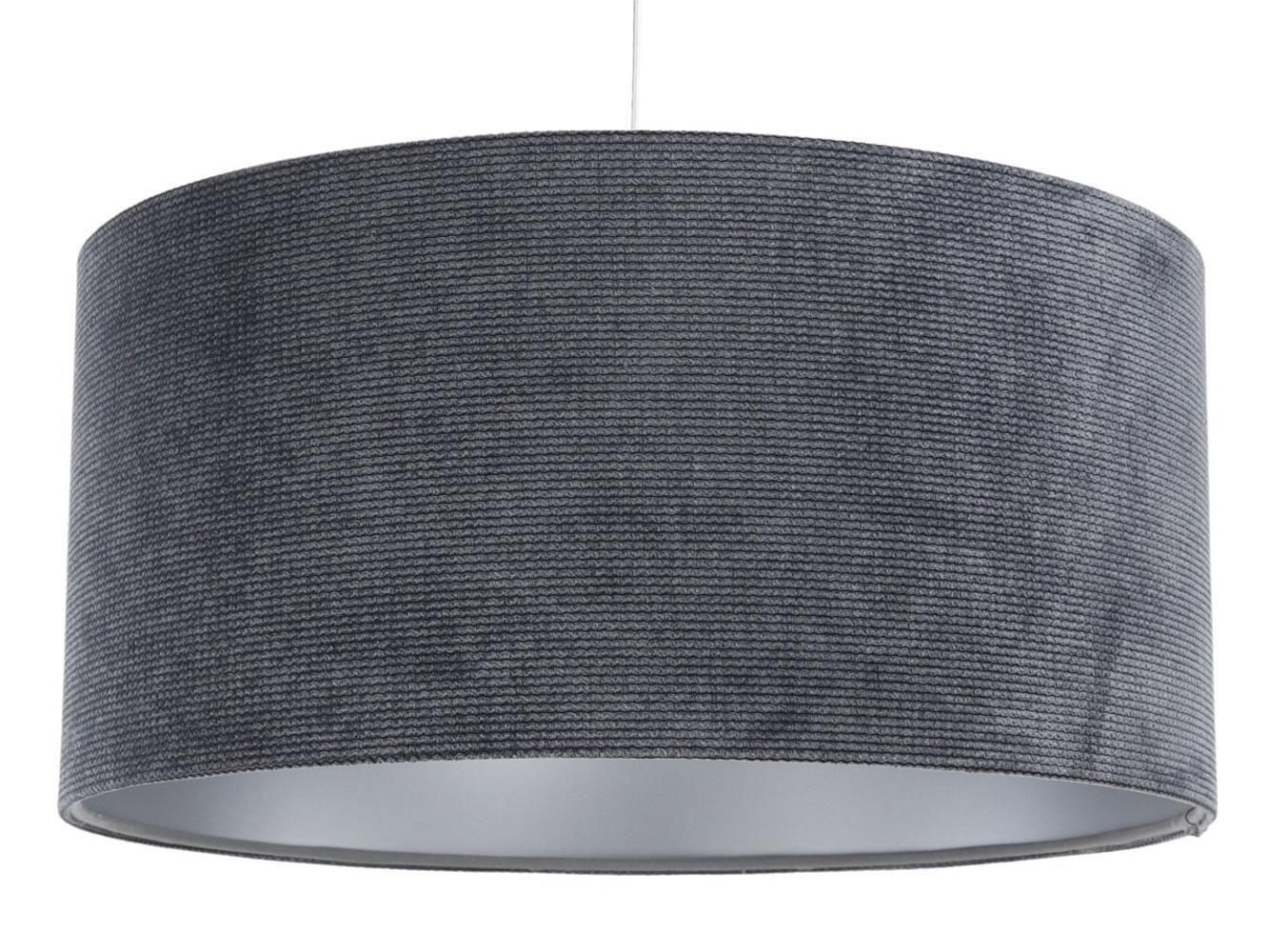 HÄNGELEUCHTE Grau 60/30 cm - Silberfarben/Grau, Kunststoff (60/0.8/30cm) - ONZENO