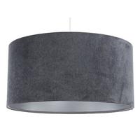 HÄNGELEUCHTE Grau 60/30 cm - Silberfarben/Grau, Kunststoff (60/0.8/30cm) - ONZENO