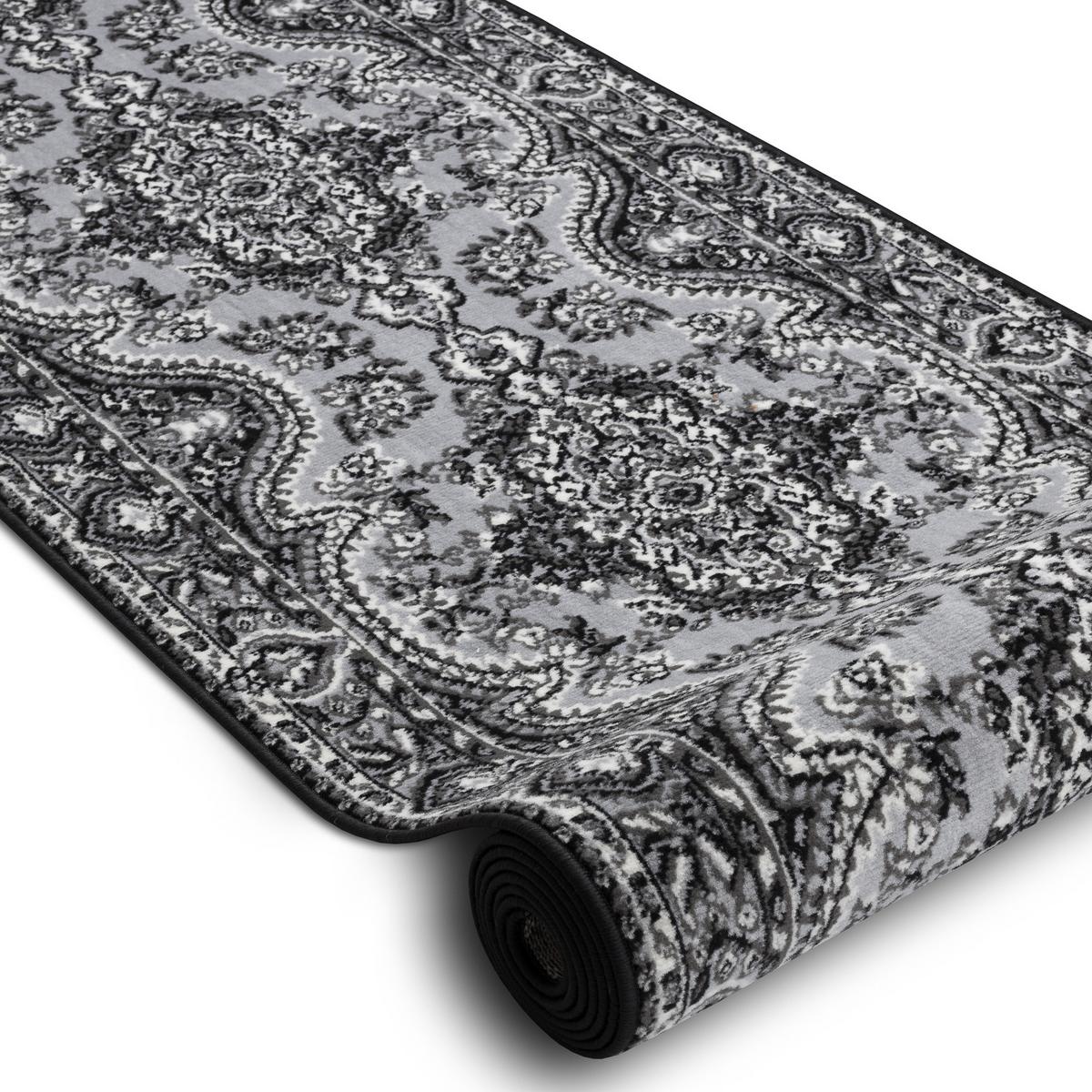 LÄUFER BCF MORAD 100/300 cm - Grau, Textil (100/300cm) - rugsX