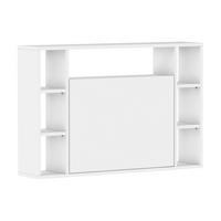 SCHREIBTISCH Weiß 94/62/62 - Weiß, Holzwerkstoff (90/50/62cm) - RAUMHIRSCH FURNITURE