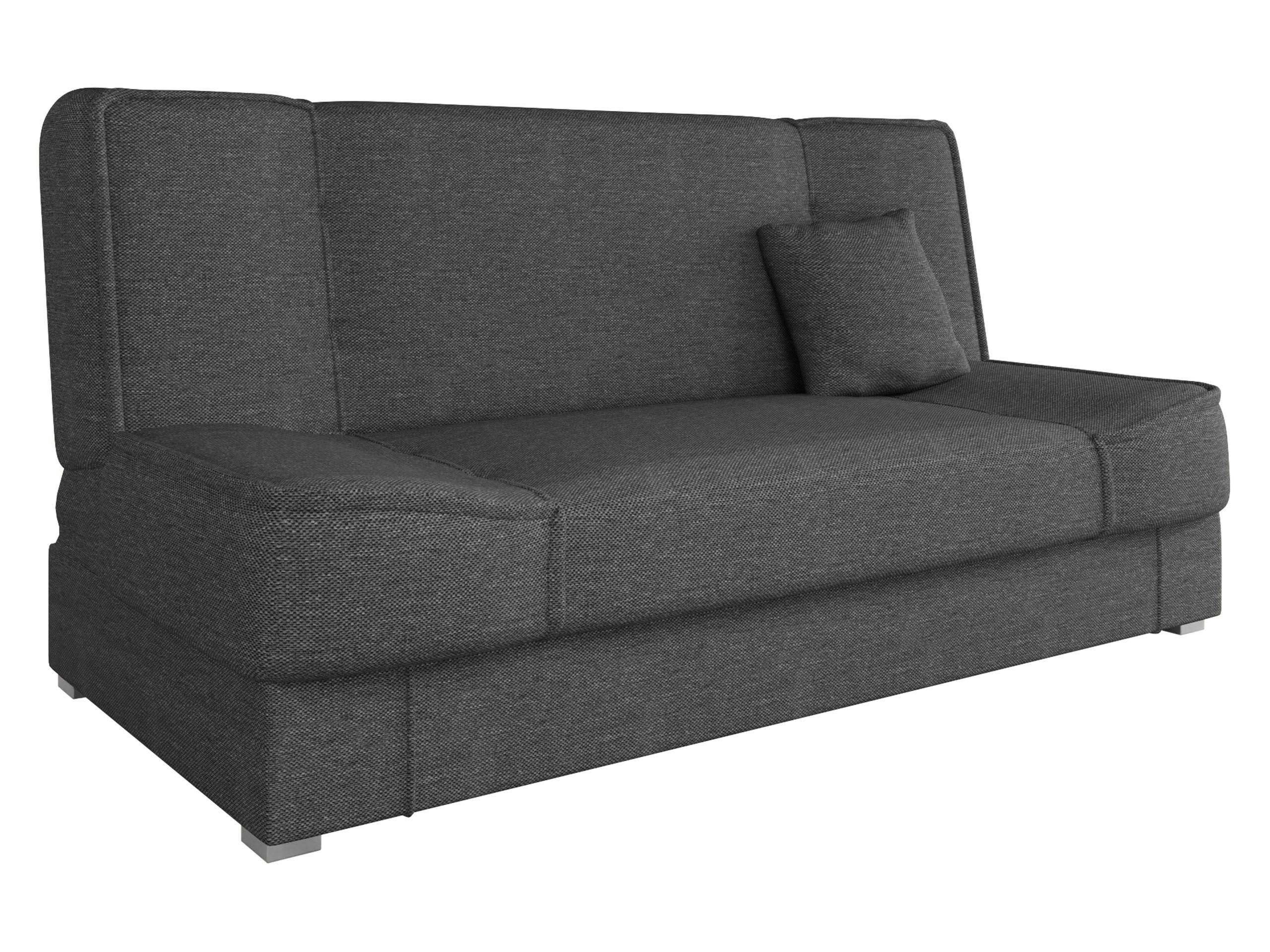 SCHLAFSOFA Gabi - Silberfarben/Grau, Holz/Kunststoff (175/80/80cm) - MIRJAN24