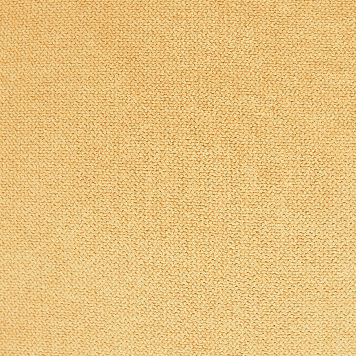 OTTOMANE Stoff Senfgelb Habo - Hellbraun, Textil (134/42/60cm) - Beliani