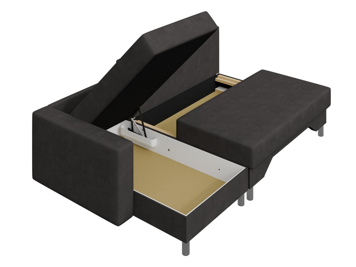 ECKSOFA Tom, Seite: Links - Beige/Braun, Holz/Kunststoff (215/133cm) - MIRJAN24