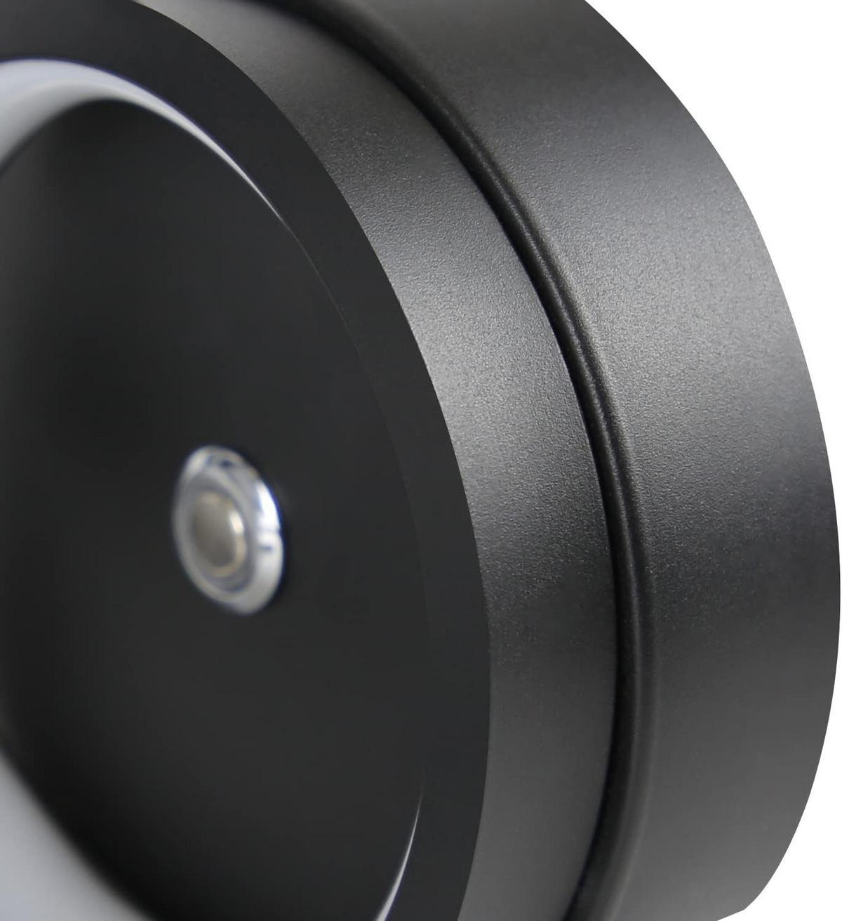 LED-TISCHLEUCHTE Spirale 13/13/41 cm - Schwarz, Metall (13/13/41cm) - Nettlife