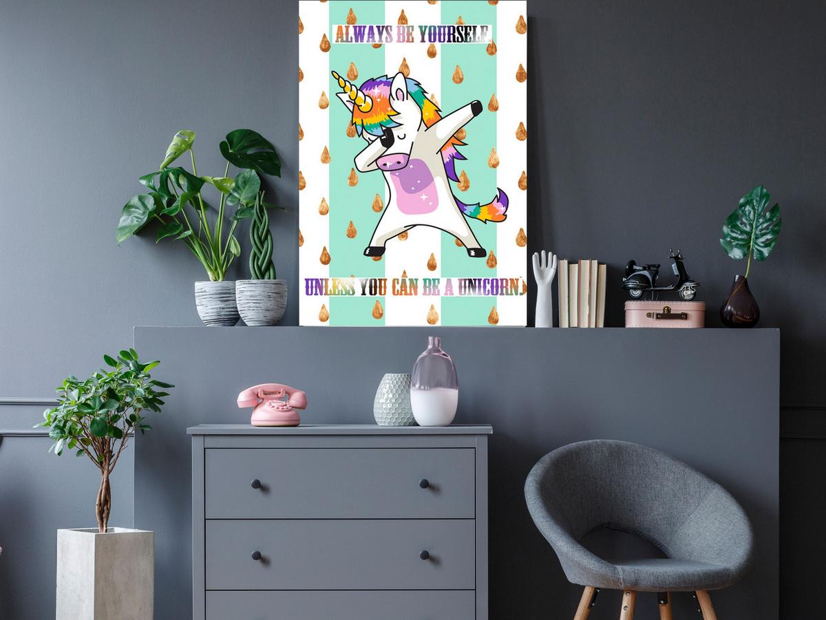 KUNSTDRUCK Bunt 40/60 cm - Multicolor, Textil (40/60cm) - KUNSTLOFT
