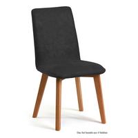 ESSZIMMERSTUHL (4er-Set) Darci 47x92x60 Eiche geölt/Anthrazit - Eichefarben/Anthrazit, Kunststoff (60/92/47cm) - 58aufmkessel