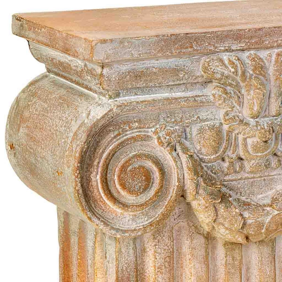 SÄULE aus magnesium 42x20x47cm - Braun, Stein (41.5/47/20cm) - Wanderlust