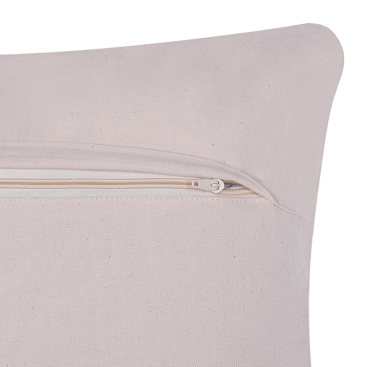 DEKOKISSEN Dunkelgrau 45/45 cm Nellad - Dunkelgrau, Leder (45/45cm) - Beliani