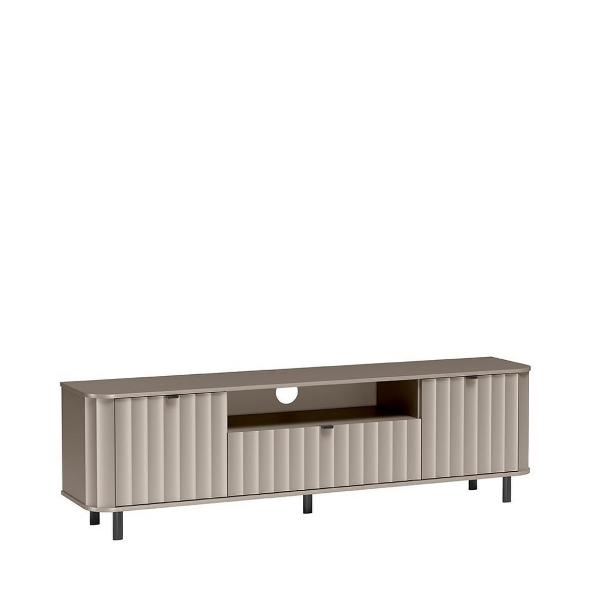 LOWBOARD MODERNO 196/57/40,5 cm, Beige - Beige, Holzwerkstoff (196/57/40.5cm) - MASSENO