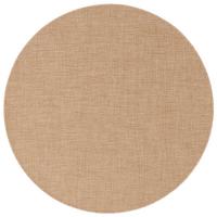 IN- & OUTDOOR FLACHGEWEBE TEPPICH PORTO RUND - Sandfarben, Textil (160/160cm) - Snapstyle