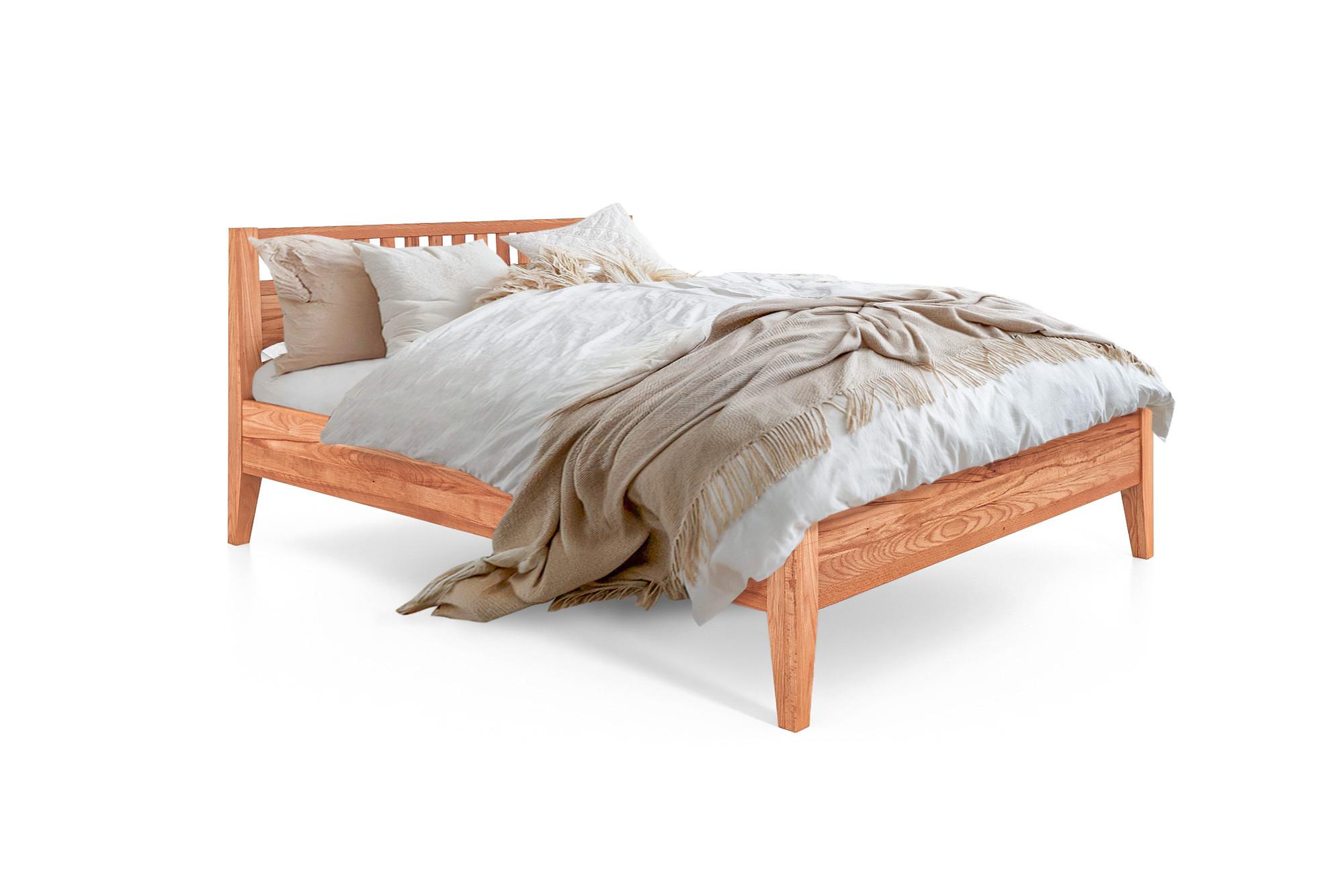 MASSIVHOLZBETT ELIAS 5 80x200 Kernbuche - Kernbuche, Holz (80/200cm) - byoak