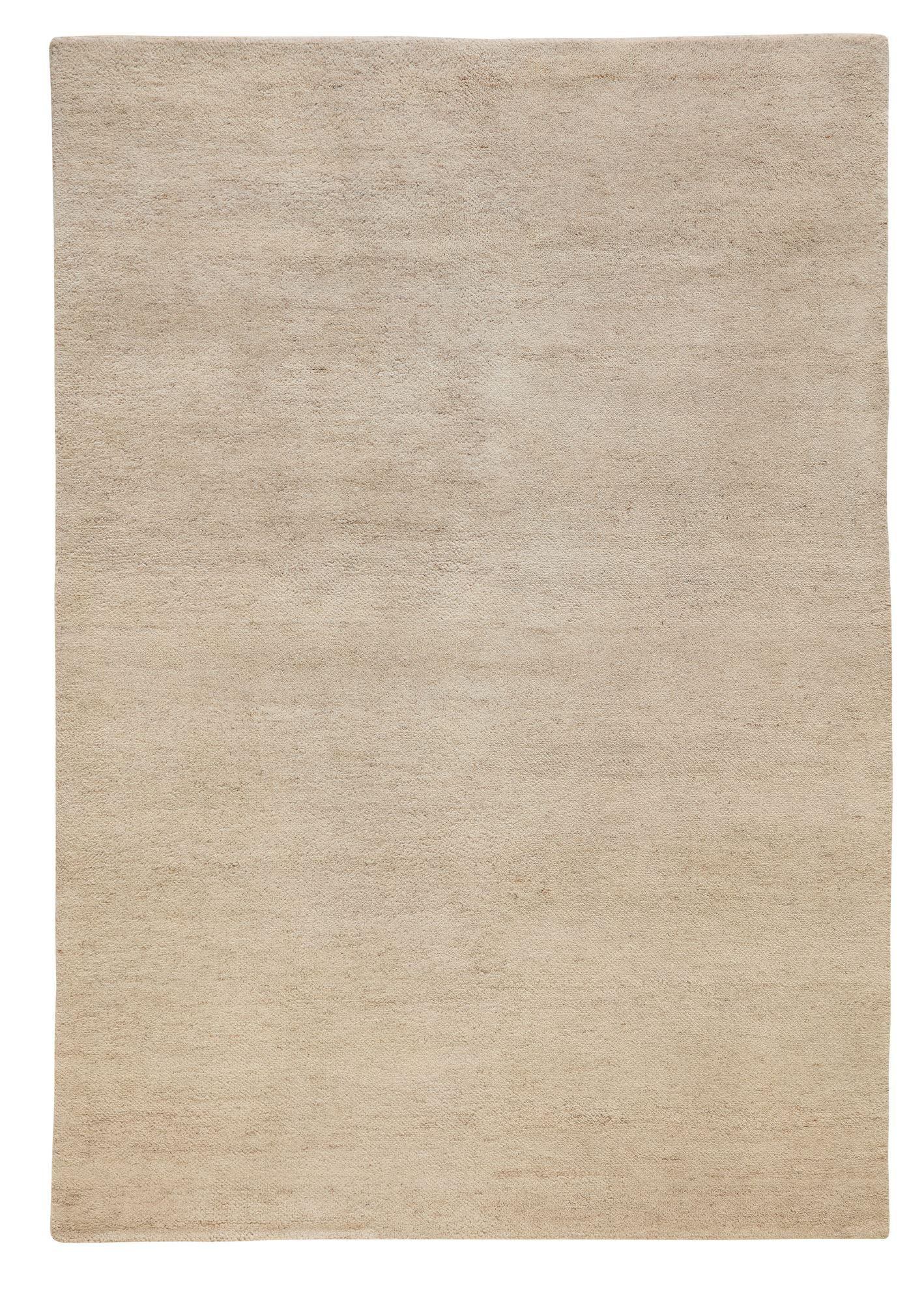 WOLLTEPPICH Terra 200x250 cm - Sandfarben, Textil (200/250cm) - Natur Pur