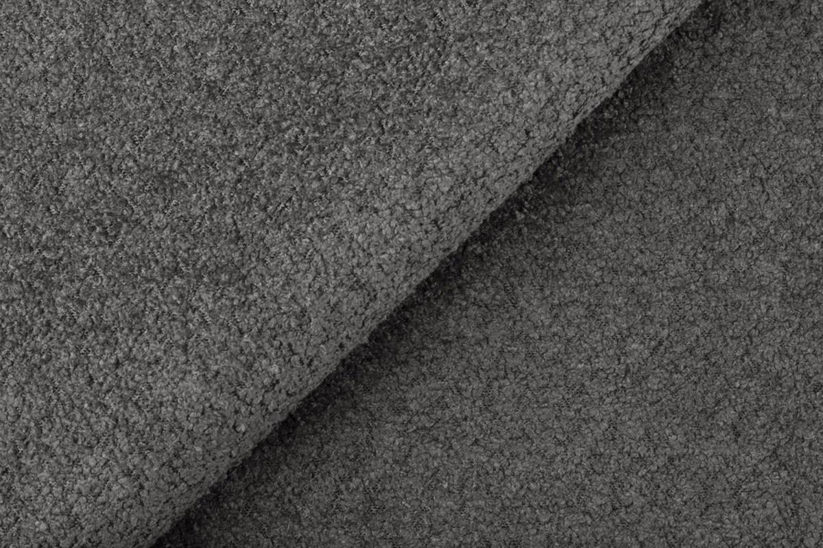 SOFA FEBE 2-Sitzer, dunkelgrau - Dunkelgrau/Schwarz, Holz/Textil (160/82/96cm) - Wozimo