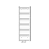 BADHEIZKÖRPER Sahara 500x1500 mm Weiß gerade mit Ventil Universal - Weiß, Metall (50/150/3cm) - LuxeBath