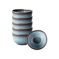 DIPSCHÄLCHEN Lave Glacé 10 x 9 cm 6er Set - Türkis, Keramik (9.9cm) - like.Villeroy & Boch