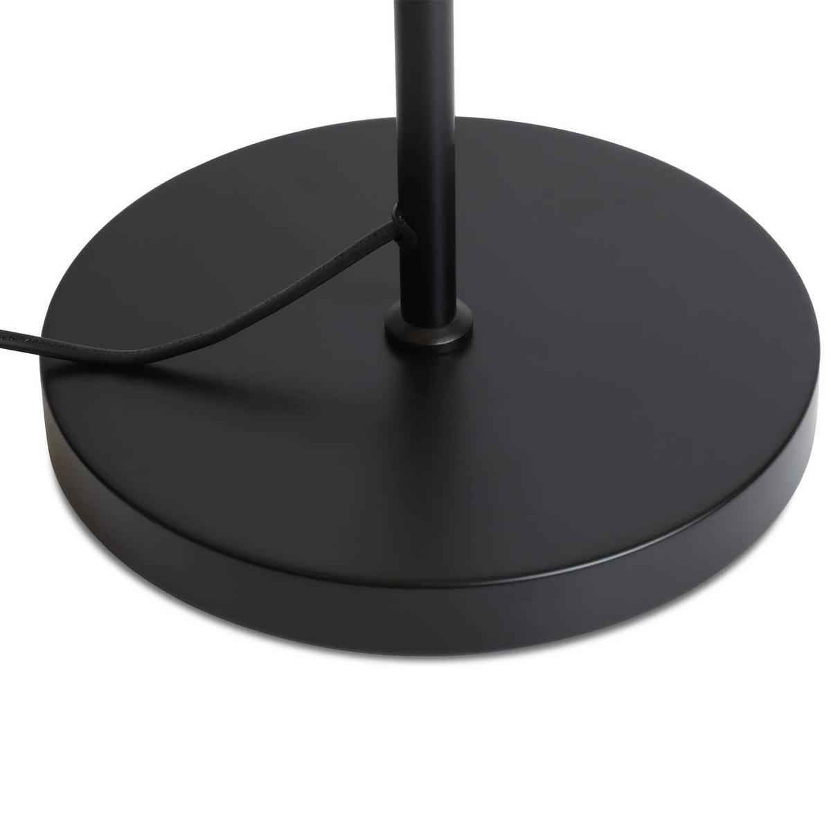 STEHLAMPE Zyvva 28.5/28.5/157.0 cm - Schwarz, Metall (28.5/28.5/157cm) - ZMH