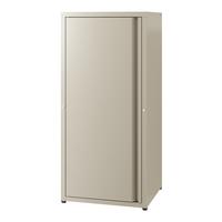 AKTENSCHRANK Burlöv - Hellbraun, Metall (40/88/35cm) - [en.casa]