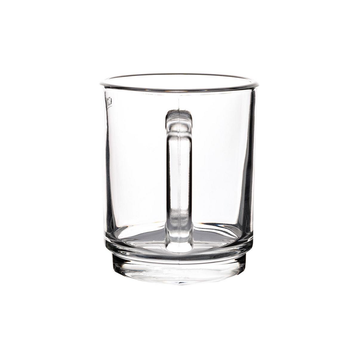 GLASTASSEN KAFFEEGLÄSER Pub transparent 0,2 l 12er Set - Transparent, Glas (0.2L) - Pasabahce