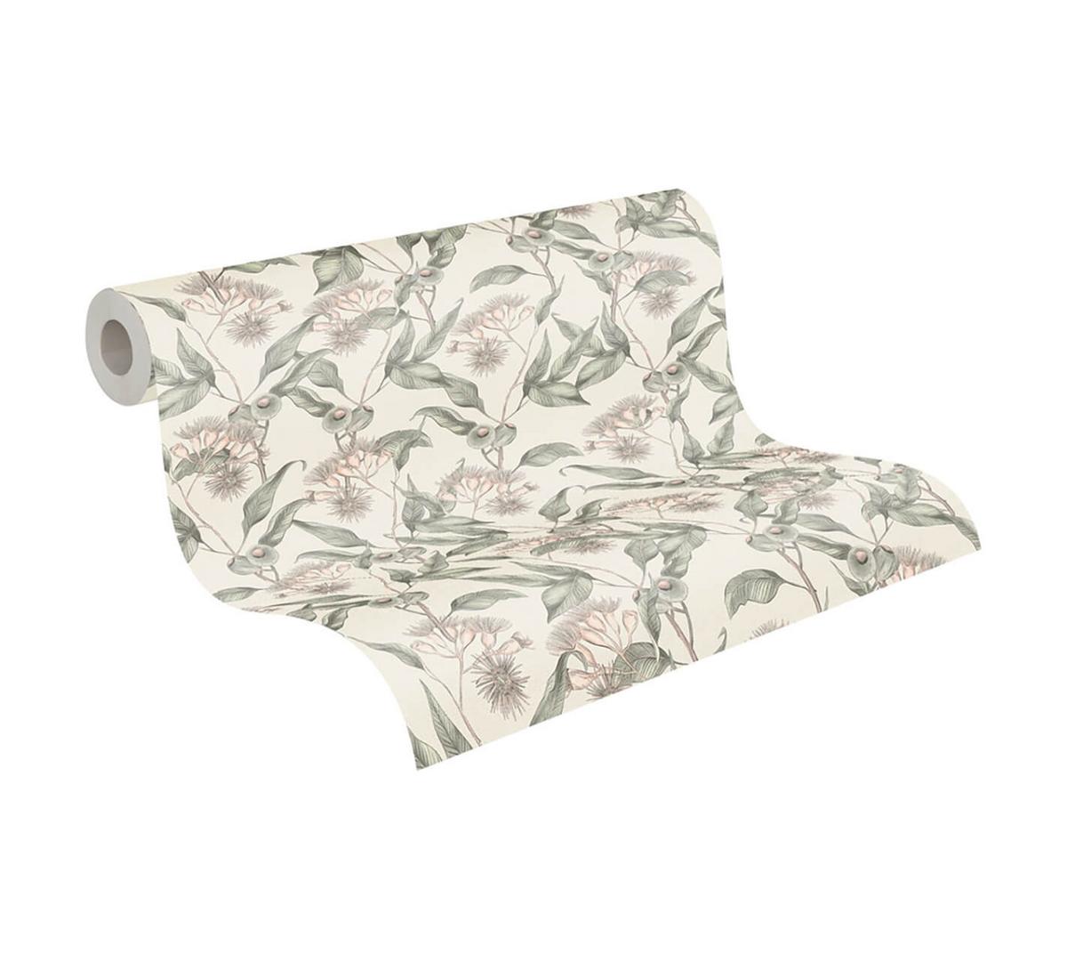 VLIESTAPETE Pastell 53/1005 cm - Weiß, Textil (53/1cm) - KUNSTLOFT