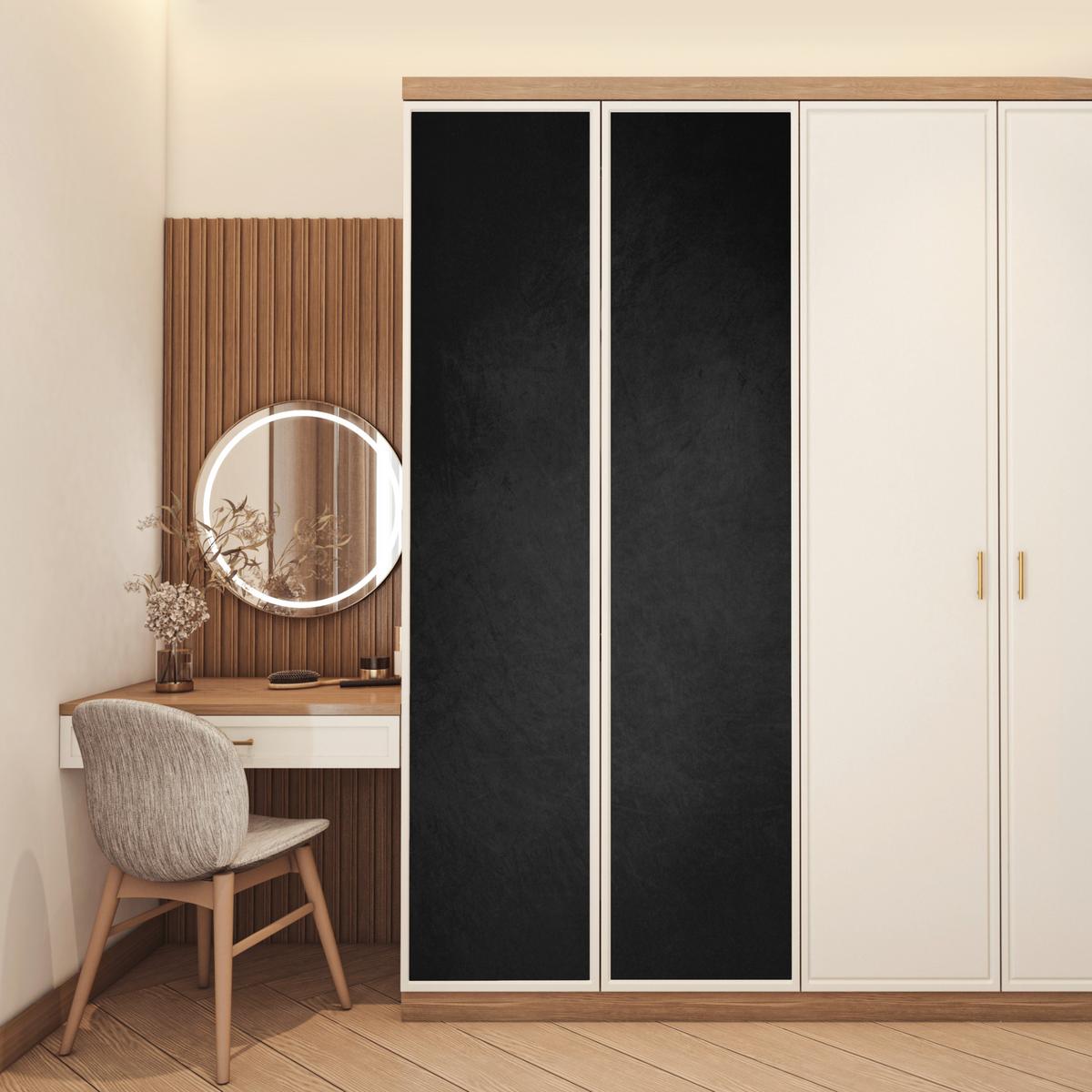 TÜRAUFKLEBER Beton - Schwarz - Grau - Strukturiert - Industriell 90x235 cm - Türtapete - Dunkelgrau, Kunststoff (90/0.1cm) - MuchoWow