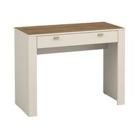 SCHREIBTISCH Mossa MO10 - Kaschmir/Goldfarben, Holzwerkstoff/Kunststoff (102/50/79cm) - MIRJAN24