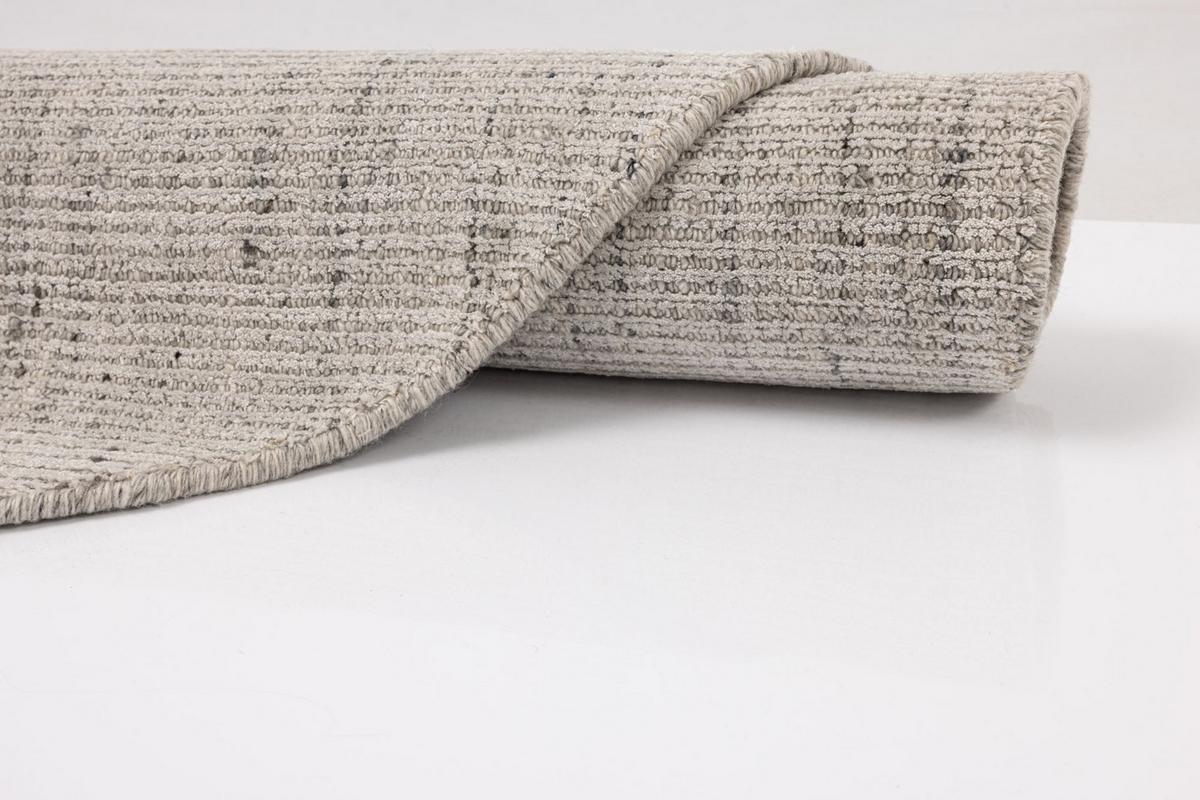 HANDWEBTEPPICH Venus 150x150 cm - Beige, Textil (150/150cm) - THEKO