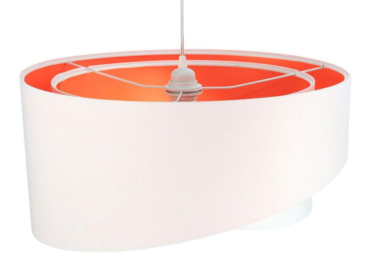 HÄNGELEUCHTE Orange 50/23 cm - Orange, Kunststoff (50/1/23cm) - ONZENO