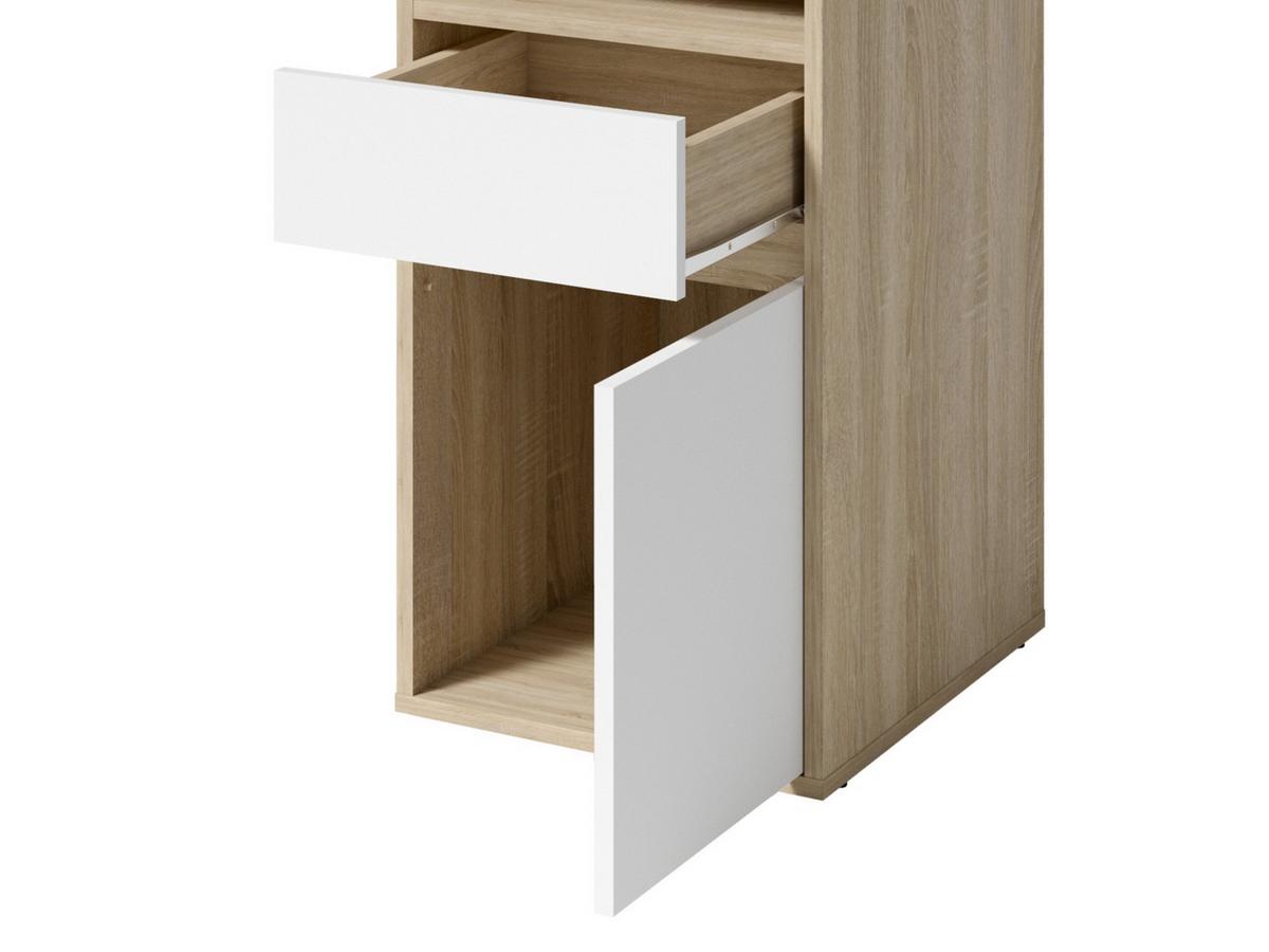 SCHREIBTISCH REGIS 120x53x75,5 cm Bürotisch Computertisch, Sonoma Eiche - Sonoma Eiche, Holzwerkstoff (53/120/75.5cm) - MASSENO