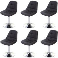 ESSZIMMERSTUHL Braun 6er-Set - Braun, Textil (47/84/50cm) - MCW