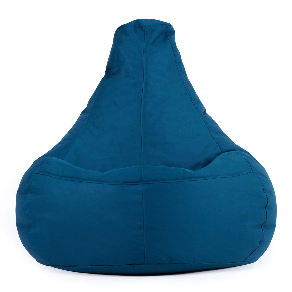 SITZSACK Gaming Stuhl für Indoor und Outdoor - Blaugrau/Grün, Kunststoff (90/73/84cm) - icon
