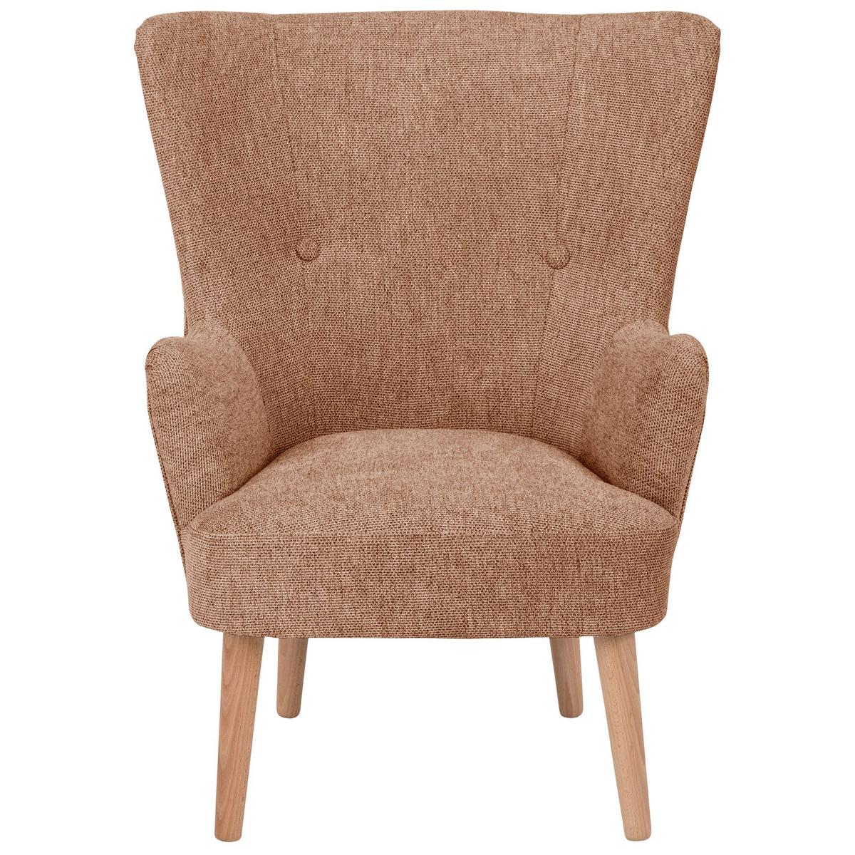 KINDERSESSEL Katyenka Flachgewebe hellbraun - Hellbraun, Kunststoff (59/73/65cm) - 58aufmkessel