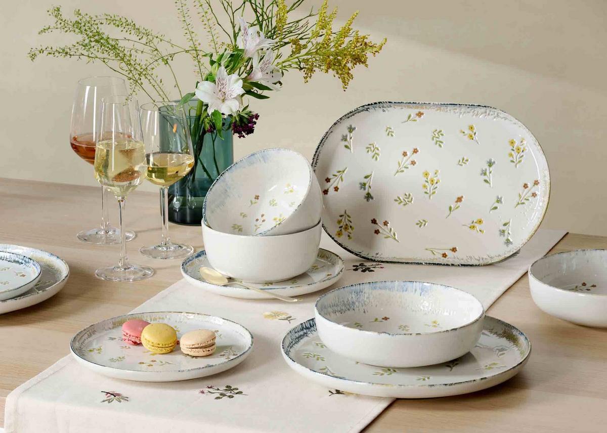 DESSERTTELLER Viola bunt ø 19,5 cm 6er Set - Multicolor, Keramik (19.5cm) - Ritzenhoff Breker