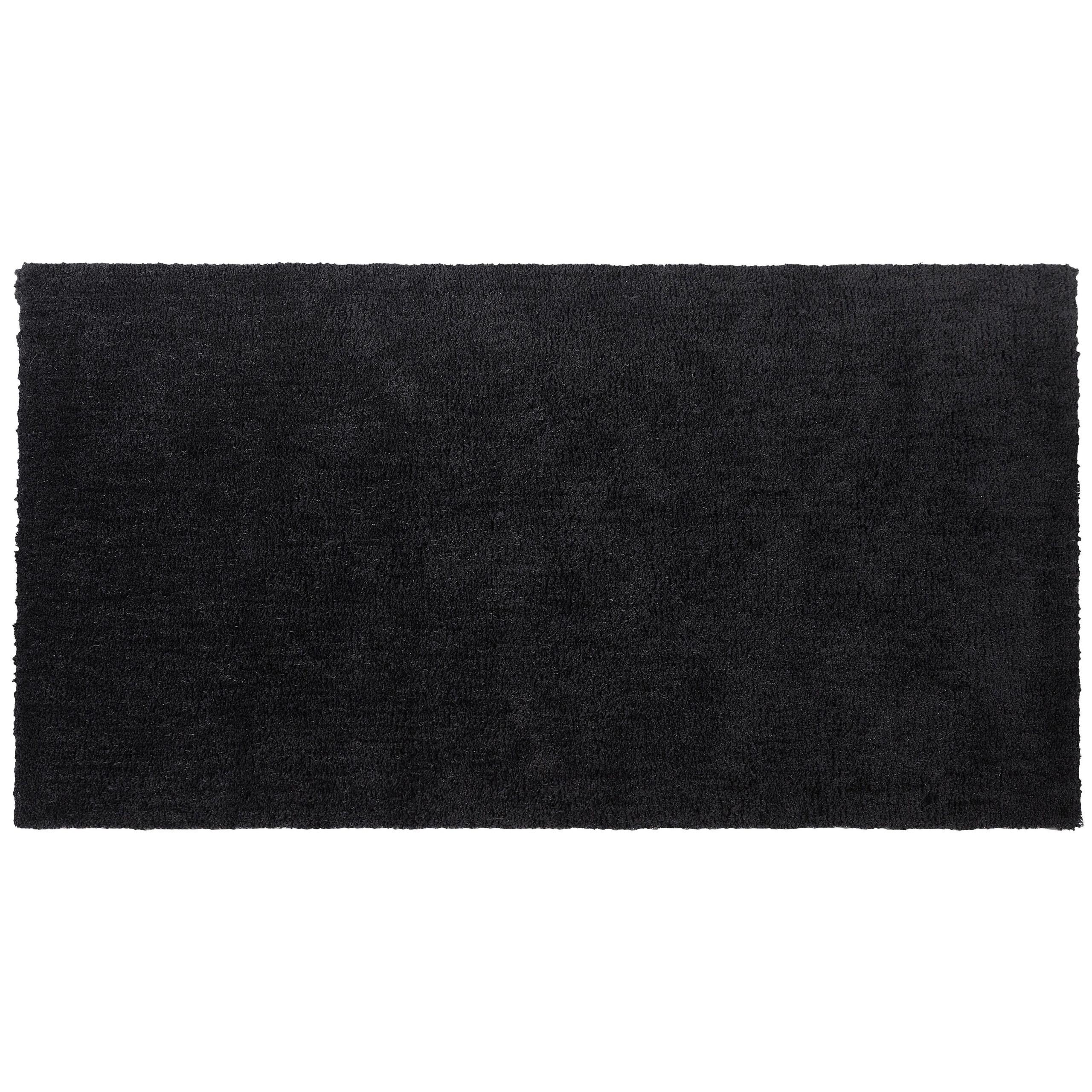 SHAGGY-TEPPICH Demre 150/80 cm - Schwarz, Kunststoff (80/150cm) - Beliani