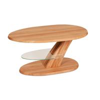 FUNKTIONSTISCH Carlynne höhenverstellbar 100 x 65 x 48-65 Couchtisch Massivholz Kernbuche - Braun, Holz (100/65/48cm) - 58aufmkessel