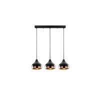HÄNGELAMPE ADIGE Schwarz Metall - Schwarz, Metall (17/67/111cm) - KAWOLA