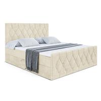 BOXBETT VELANTO-Z - 140 x 200 - H4 - Beige - Beige, Holzwerkstoff (140/200cm) - ALTDECOR