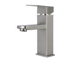 WASCHTISCHARMATUR Fairbanks 17.3/10/17.4 cm - Silberfarben, Metall (10/17.4/17.3cm) - Nettlife