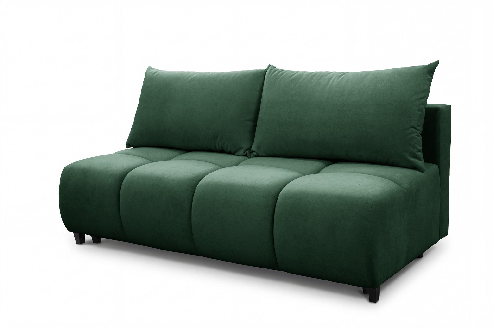 SCHLAFSOFA Xenio Mit Schlaffunktion - Grün, Holzwerkstoff/Textil (196/103/100cm) - Fun Möbel