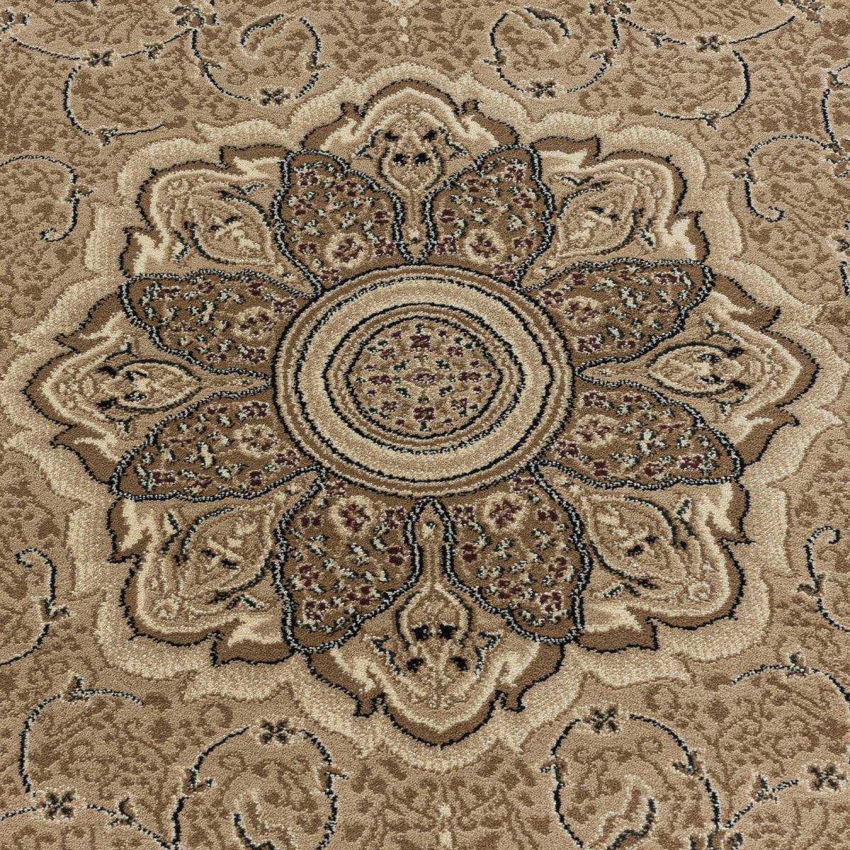 TEPPICH Kurzflor GEISLER in Beige, orientalisch, 120 x 170 cm - Beige, Textil (170/120cm) - KADIMA DESIGN