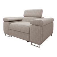 SESSEL Torezio Cord - Sahara, Holz/Textil (134/90/102cm) - MIRJAN24