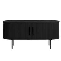 TV-SCHRANK Gativel Schwarz 120 cm - Schwarz, Holzwerkstoff/Kunststoff (120/55.6/40cm) - Selsey